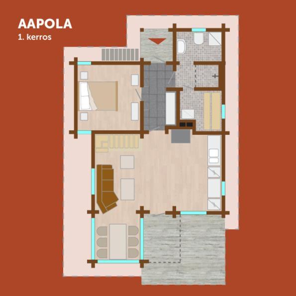 Moekki Aapola Villa Puumala Buitenkant foto